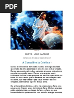 A consciência crística - CRISTO - LORD MAITREYA