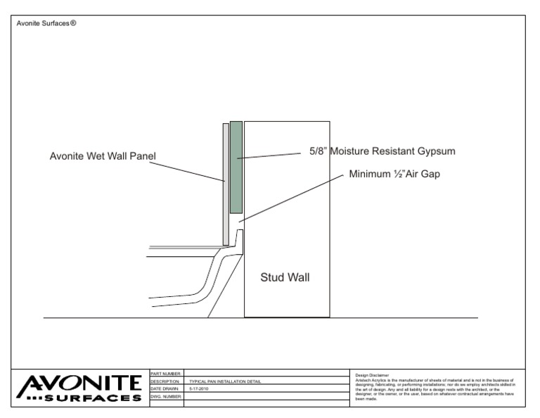 Air Gap Detail Building Engineering Building Materials
