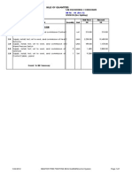 Bills of Quantities: Project Name: Suaran Bill No. - 00 (Rev. 0)