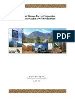 Lillooet Pellet Business Plan