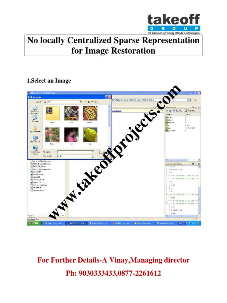 6.no Locally Centralized Sparse Representation For Image Restoration | PDF