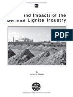 Status and Impacts of The German Lignite Industry