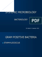 Systemic Microbiology: Bacteriology