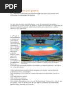 Pisos esportivos para ginásios