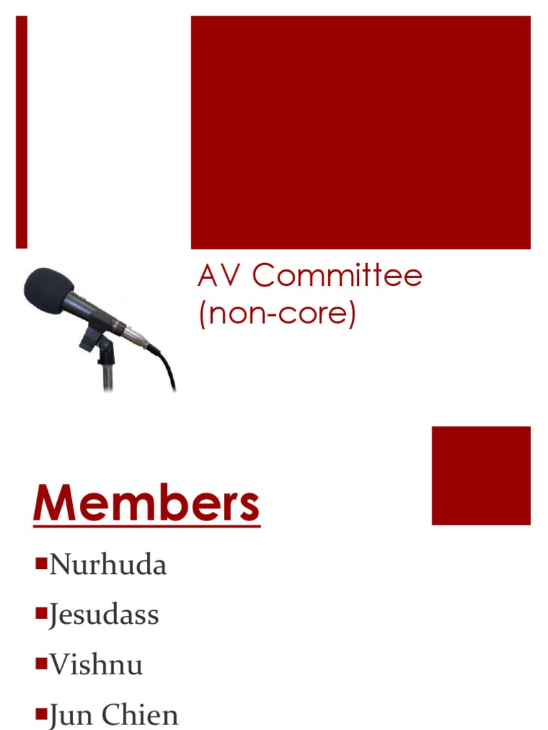 AV Support Request Guidelines for Schools | PDF