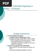 10- Espaço de Liberdade segurança e justiça Evolução