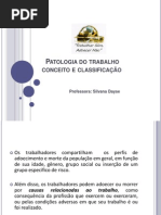 Doencas Ocupacionais Conceito e Classificacao