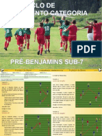 Microciclo de Treinamento Categoria Pre Benjamins Sub 7-1