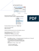 Backup Database Dengan VB