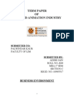 PESTLE Analysis of Film and Animation Industry