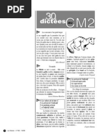 30 Dictées Au CM2  PDF  La nature