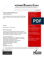 Creating Adobe PDF Forms: Summary Description