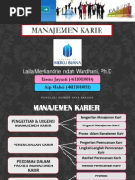 Download Manajemen Karir Kel 14 - Ppt by Risma Jayanti SN194084022 doc pdf
