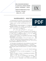 Vranceanu-Procopiu-2013-Clasa a IX-A