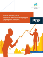Buku Panduan Monitoring Evaluasi Pelaksanaan Perencanaan Dan Penganggaran Yang Responsif Gender
