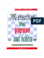 Nicolas Giffard, Jacques Elbilia-100 exercices pour progresser aux échecs-Bornemann (2002)