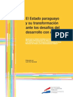 BV 6 El Estado Paraguayo, Desarrollo Con Equidad