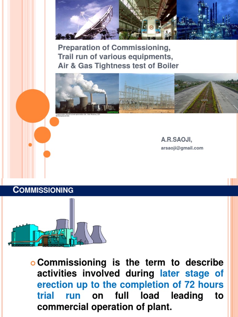 Boiler Commissioning Procedures Overview | PDF | Boiler | Duct (Flow)