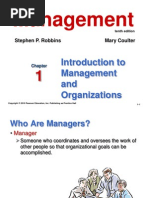 9erobbins_PPT01 Introduction to Management and Organizations