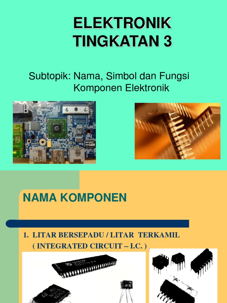 Bab 3 Elektronik  PDF
