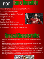 Cristiano Ronaldo PowerPoint Presentation