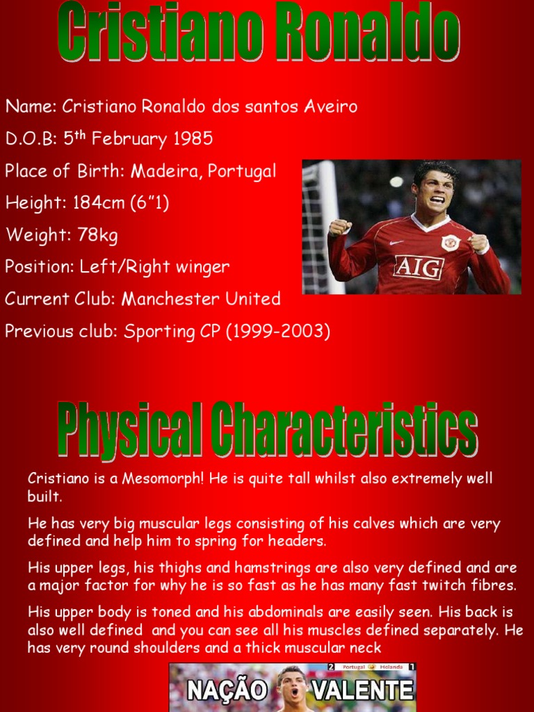 ronaldo powerpoint
