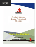 Software Testing Certification