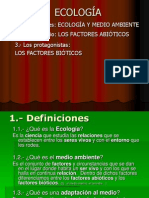 Factores Bioticos y Abioticos