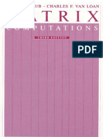 (U.john Hopkins) Matrix Computations (3rd Ed.)