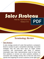 Sales Strategy