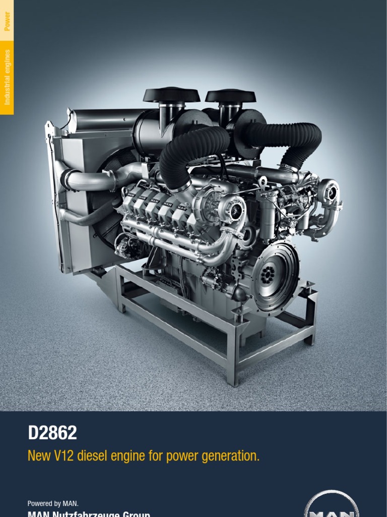 Man D2862 (800 - 1000 Kva) | PDF | Diesel Engine | Engines