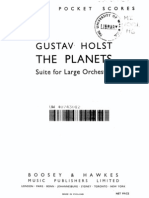 IMSLP05396-Holst - The PLANETS - Suite For Large Orchestra - Partitur
