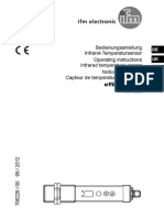 Manual Sensor Temperatura TW7001 PDF