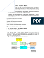 Test Automation Frame Work: 2. Fuctional Decomposition Method