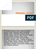 PRIMAL DUAL