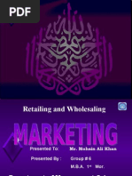Download Retailing  Whole Selling by MWASEEM YOUSAF SN19422393 doc pdf