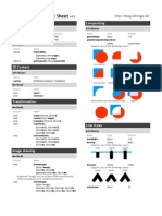 Cheat Sheet - HTML Canvas 2013 edition