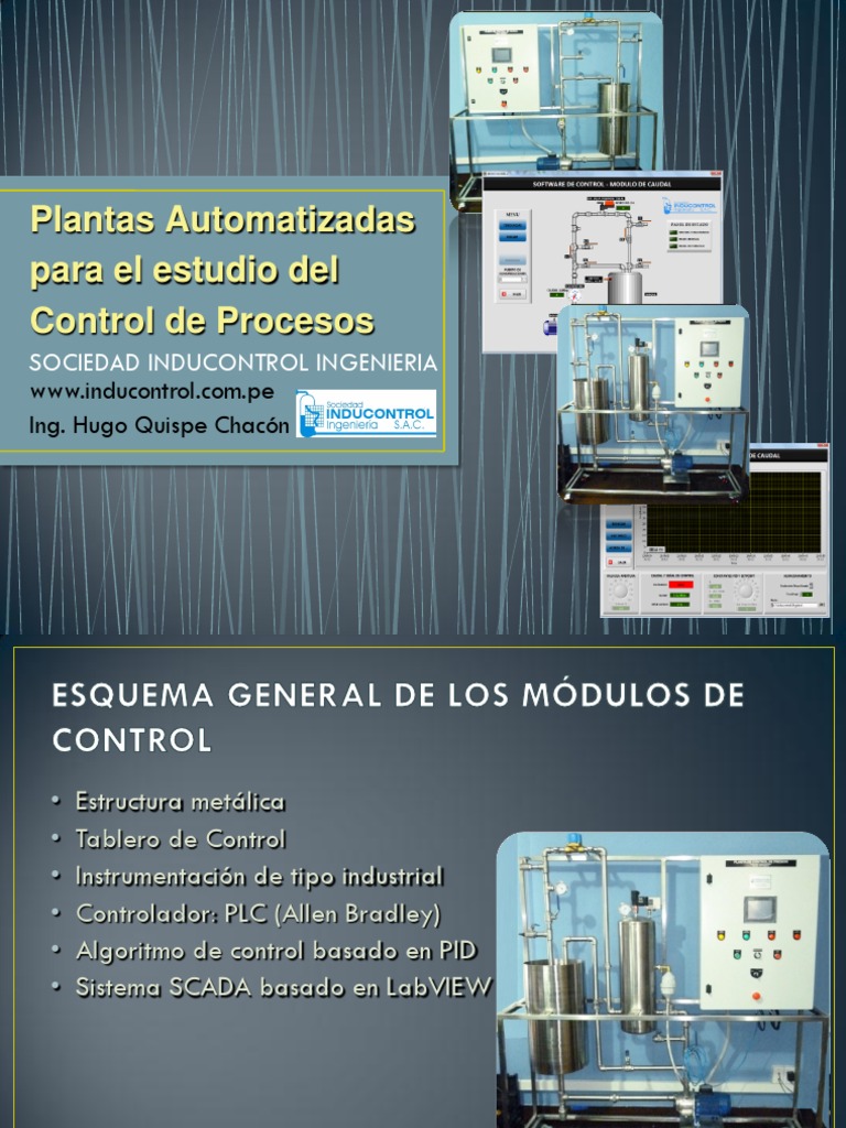 Control de Procesos con PLC y SCADA | PDF | Informática