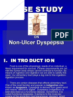 Non Ulcerative Dyspepsia Secondary To Stress Disorder