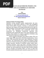 Download Komparasi Metode Estimasi dalam Pengukuran Pendidikan by WIDIATMOKO SN19427323 doc pdf
