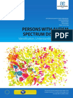 Persons With Autism Spectrum Disorders Identification Understanding Intervention2009