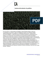 Rodríguez Fermín - Sentencias de vida, el retorno del animal a la política