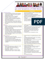 Recognizing Signs and Symptoms of Child Abuse