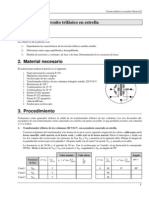 Experimenta Con Los Circuitos Trifasicos en Estrella