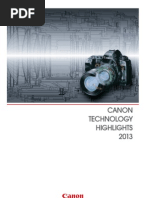 Canon Technology Highlights 2013 e