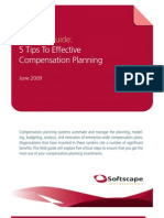 HR Field Guide: 5 Tips To Effective Compensation Planning