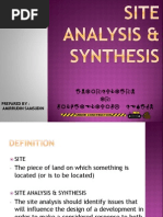 Site Analysis