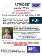 Cystic Fibrosis Walk