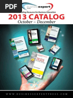 Download Business Expert Press 2013 Catalog by Business Expert Press SN19433244 doc pdf