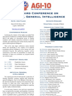 AGI-10 Call For Papers Poster